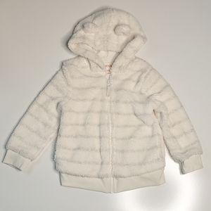 Girls zip up sweatshirt size 4